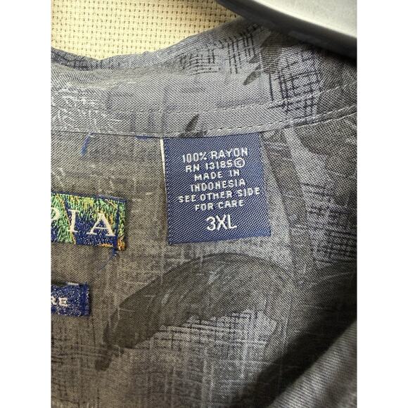 Campia Easy Care Moda Hawaiian Shirt 3XL Tropical Beach Casual - Picture 5 of 11